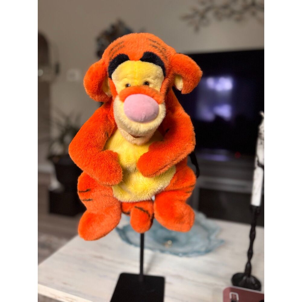 Vintage Disney Store Tigger Plush Backpack